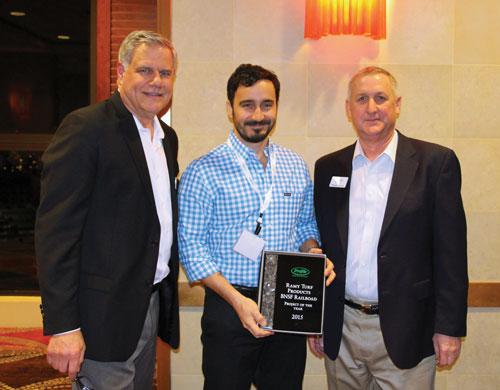 Ramy Turf Products also received a “Project of the Year” award for its work on BNSF right-of-ways in North Dakota.